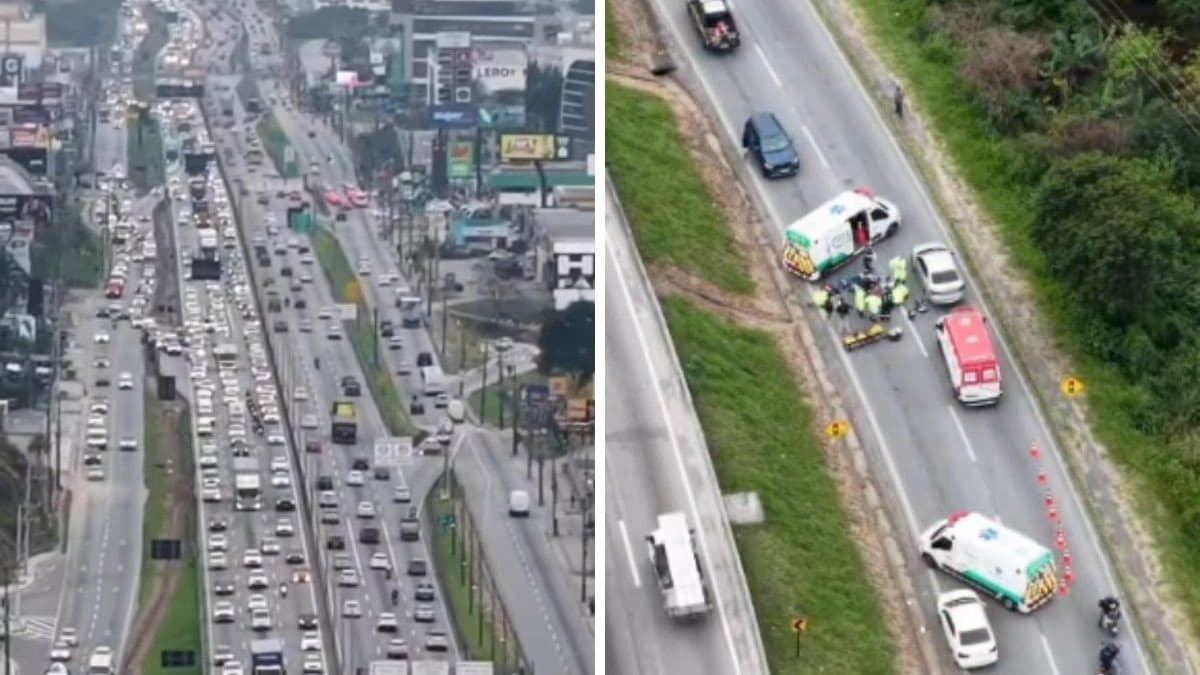 Motorista morre após sofrer mal súbito na marginal da BR-101, em São José