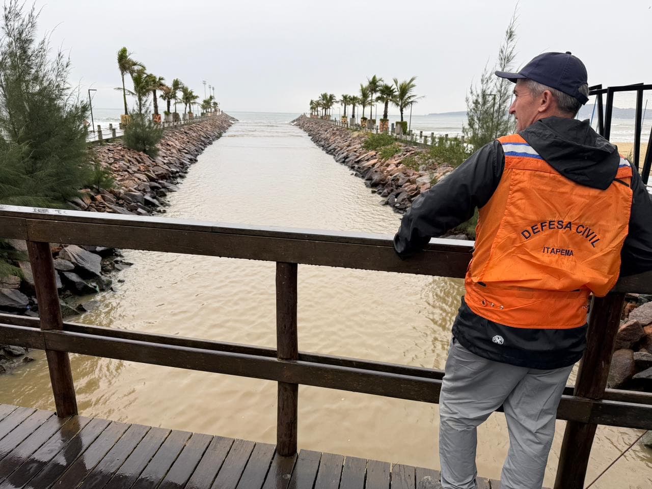 Temporais, granizo e enxurradas: Itapema entra em alerta para fim de semana