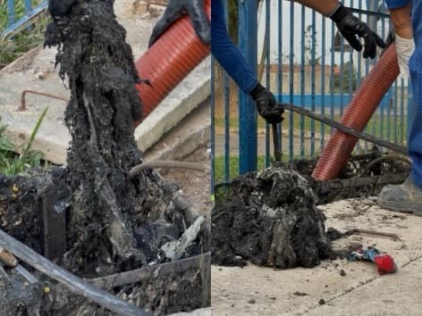Lixo jogado no vaso trava as bombas de esgoto de Tijucas e faz o problema voltar para dentro das casas