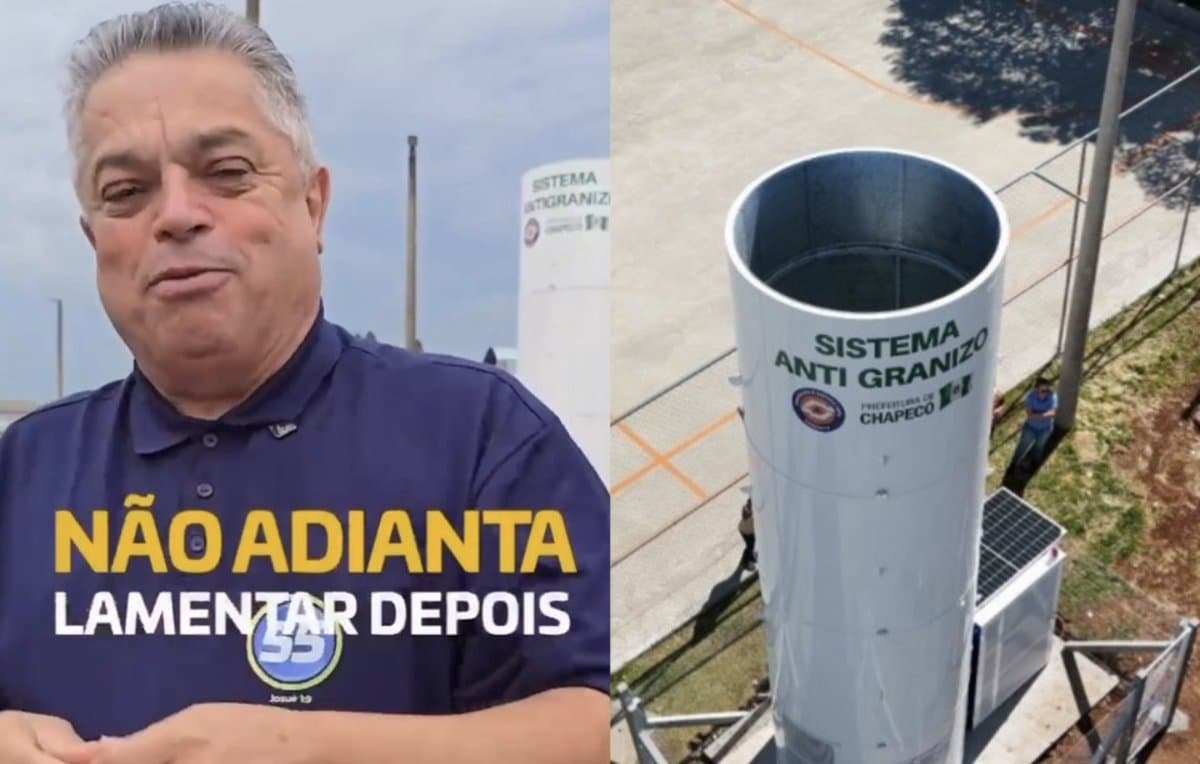 João Rodrigues promete espalhar sistema antigranizo por SC e provoca: “nos vemos no 2° turno”