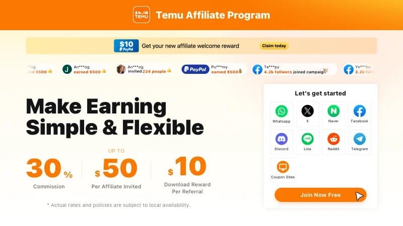 Login do Afiliado Temu: Como Entrar e Começar