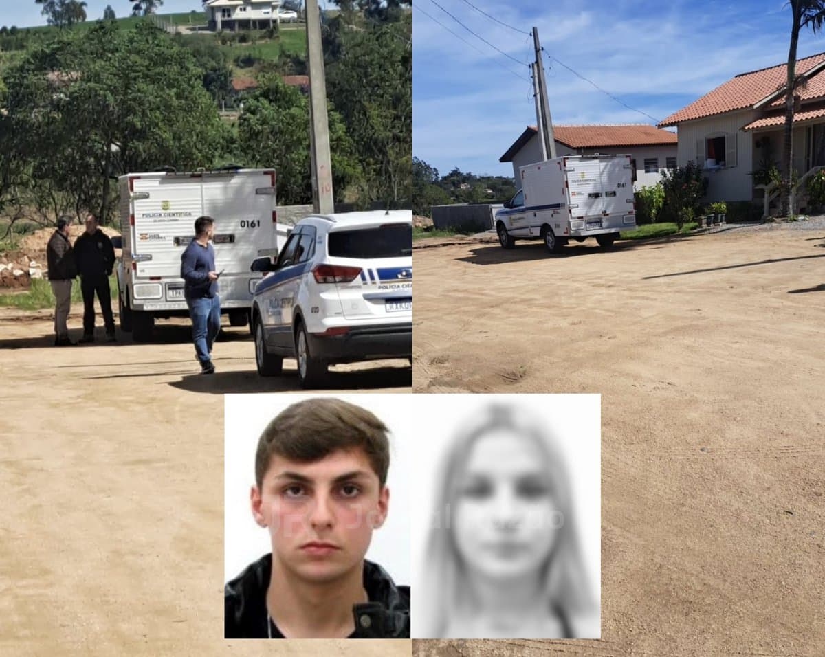 URGENTE: Polícia acaba de prender o suspeito de matar a namorada de 19 anos dentro de casa em SC