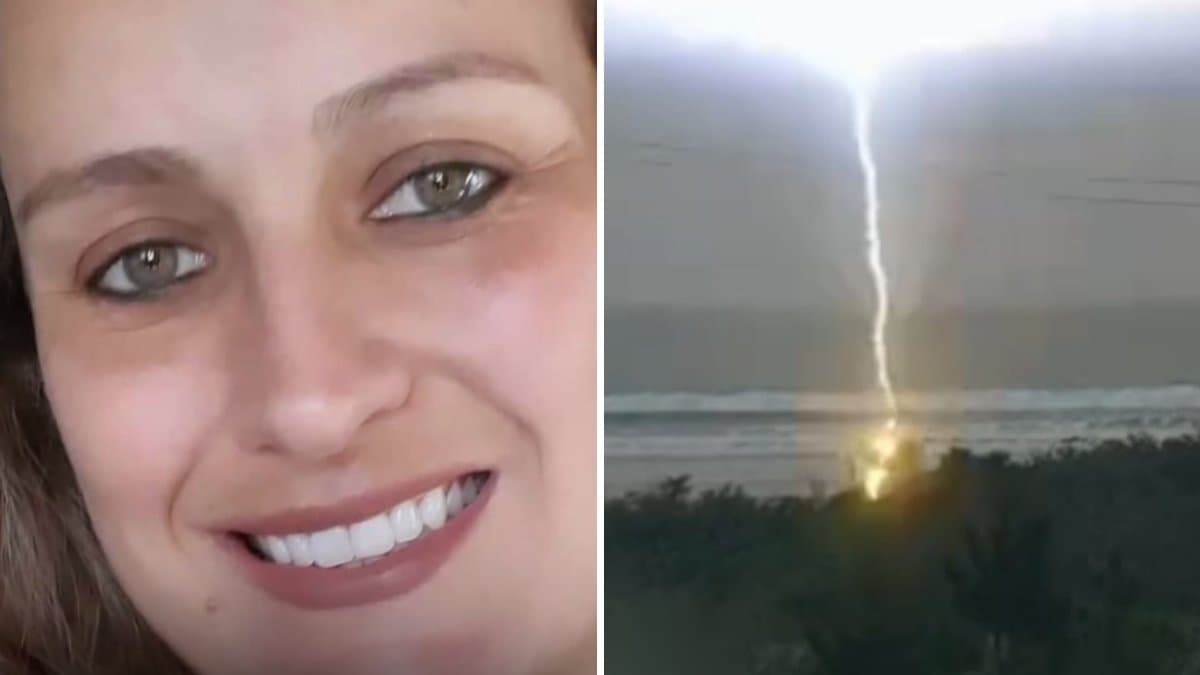 Turista que morreu após ser atingida por raio em Palhoça, Edinara tinha apenas 39 anos