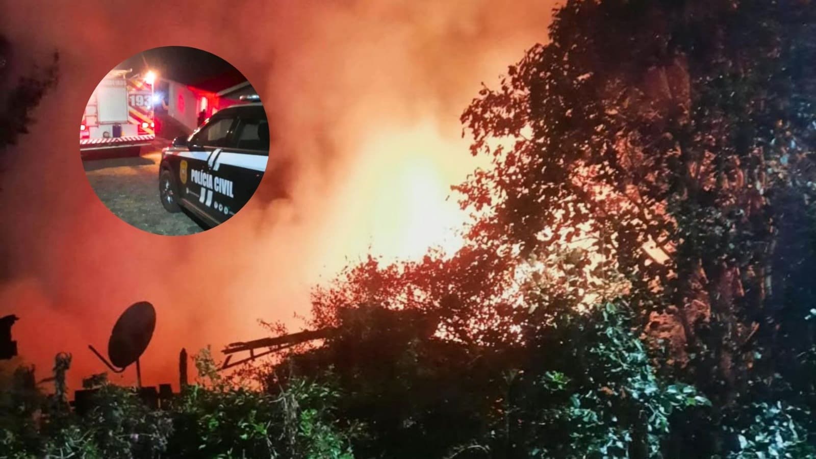 Idoso é encontrado entre as cinzas após a casa pegar fogo em SC; polícia investiga se foi acidental ou criminoso