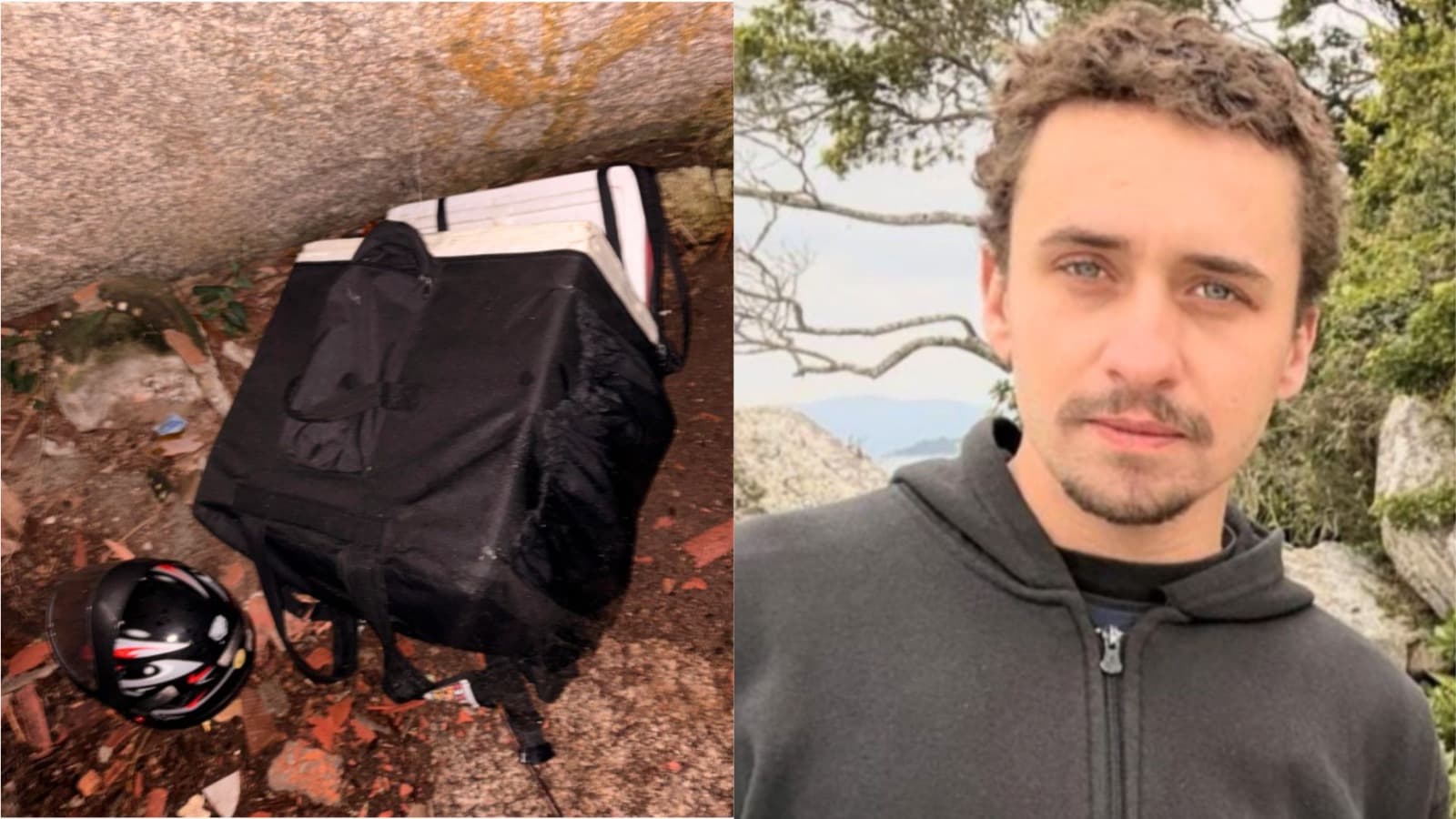 Entregador desaparecido há uma semana após deixar moto em ponte é encontrado em shopping de SC