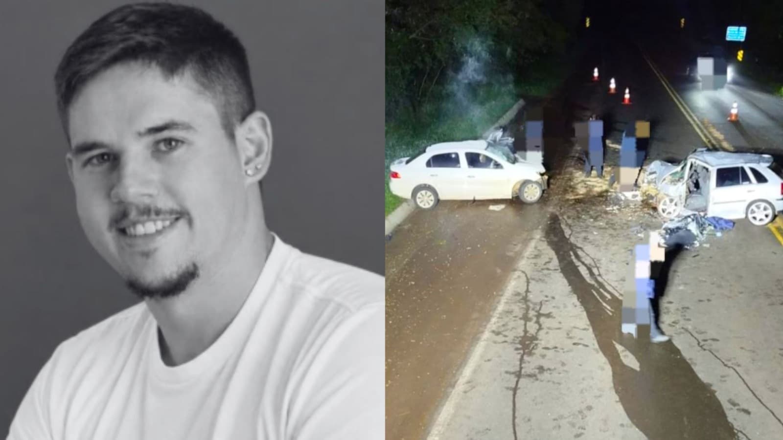 “Uma pessoa maravilhosa”: colisão frontal na BR-282 mata jovem de 26 anos e deixa dois feridos em Maravilha