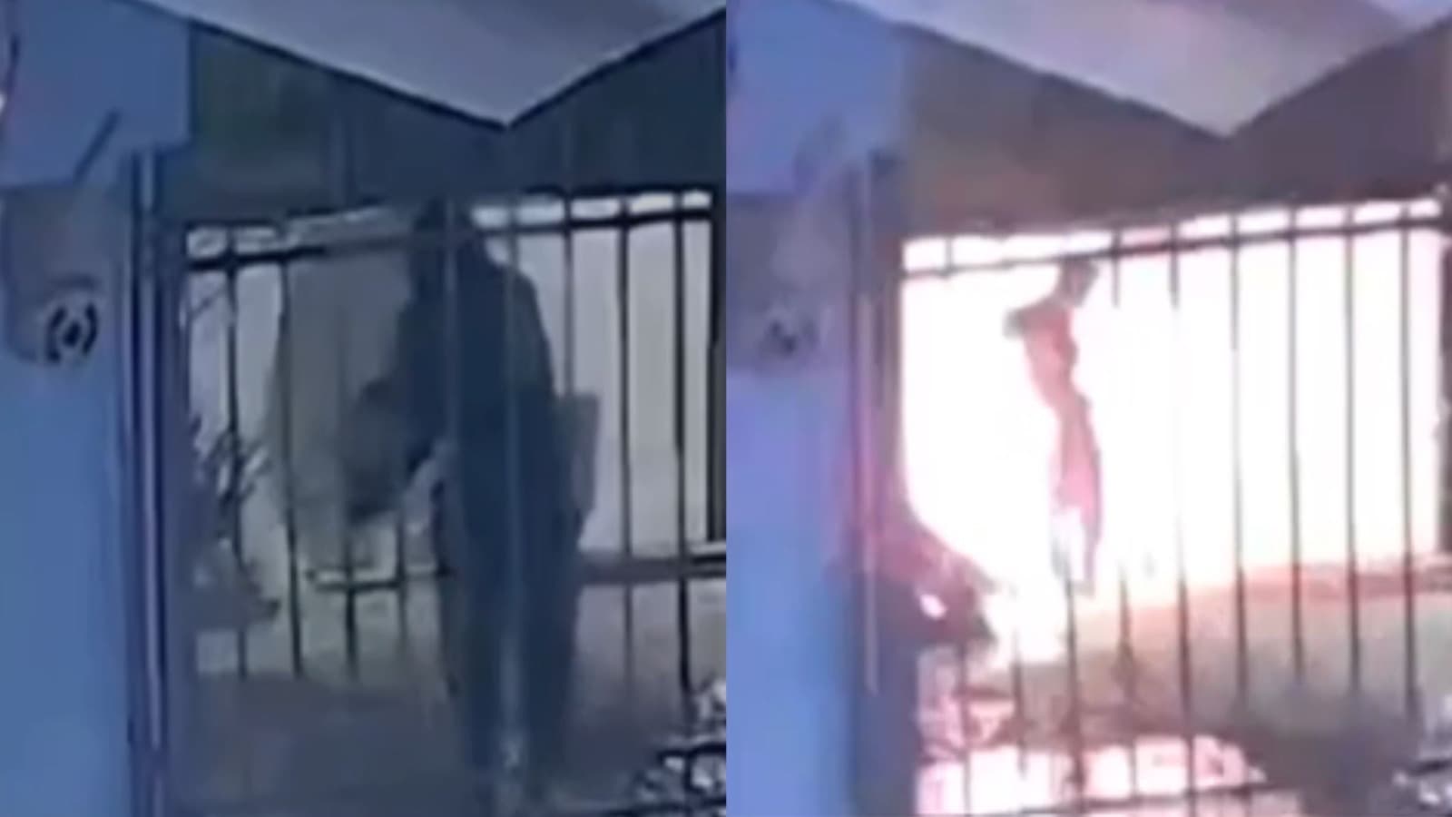 Homem tenta incendiar oficina em Chapecó e aprende que “quem brinca com fogo se queima”