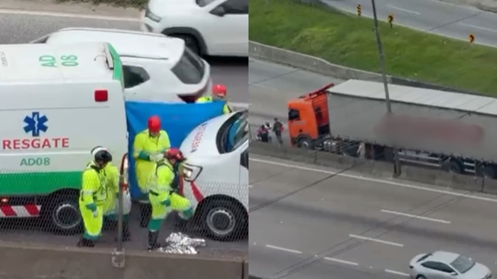 Tragédia na BR-101: acidente com caminhão tira a vida de motociclista em São José
