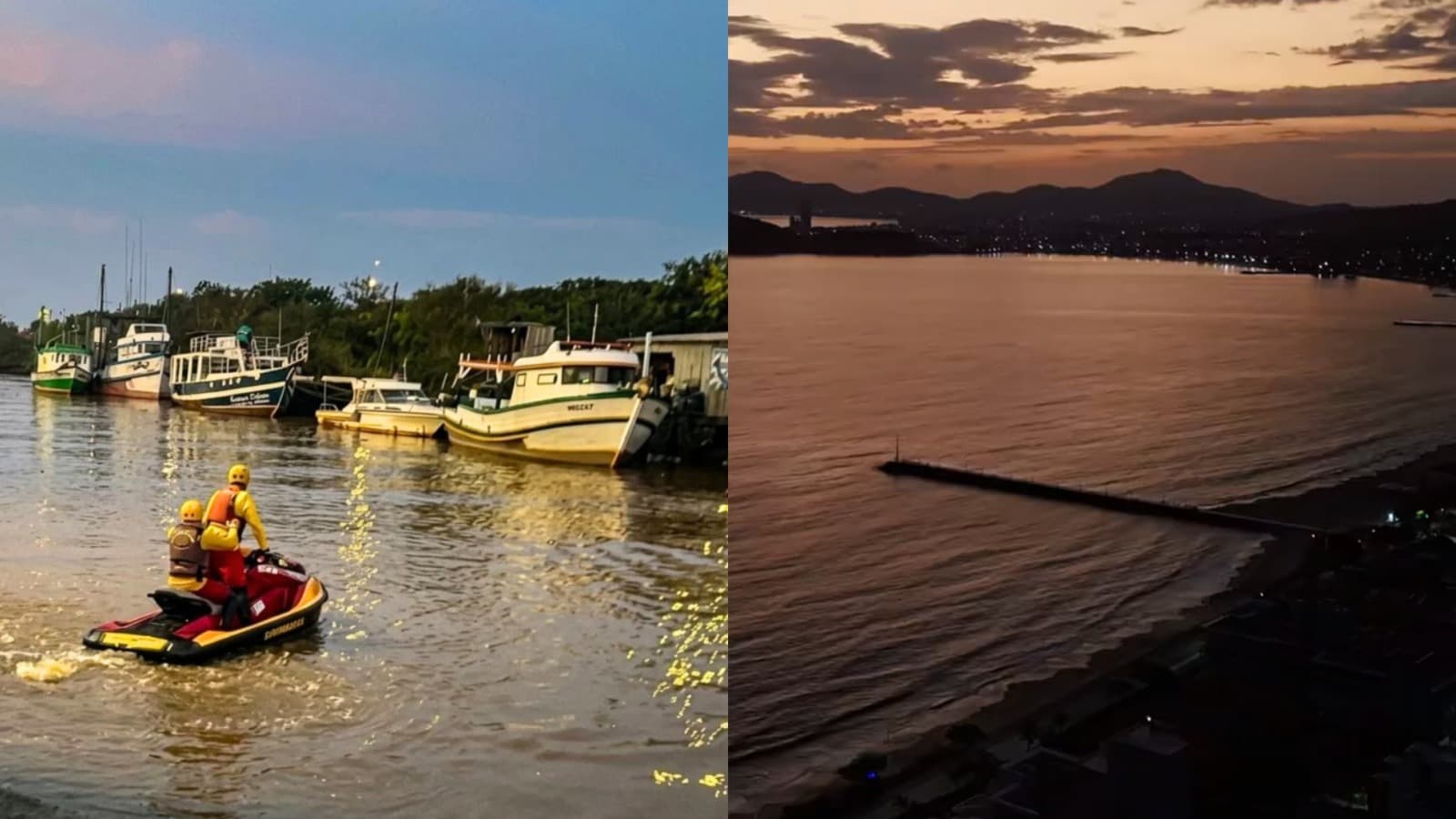 Menino de 10 anos “engolido” por onda, desaparece em praia de SC e mobiliza resgate desesperado