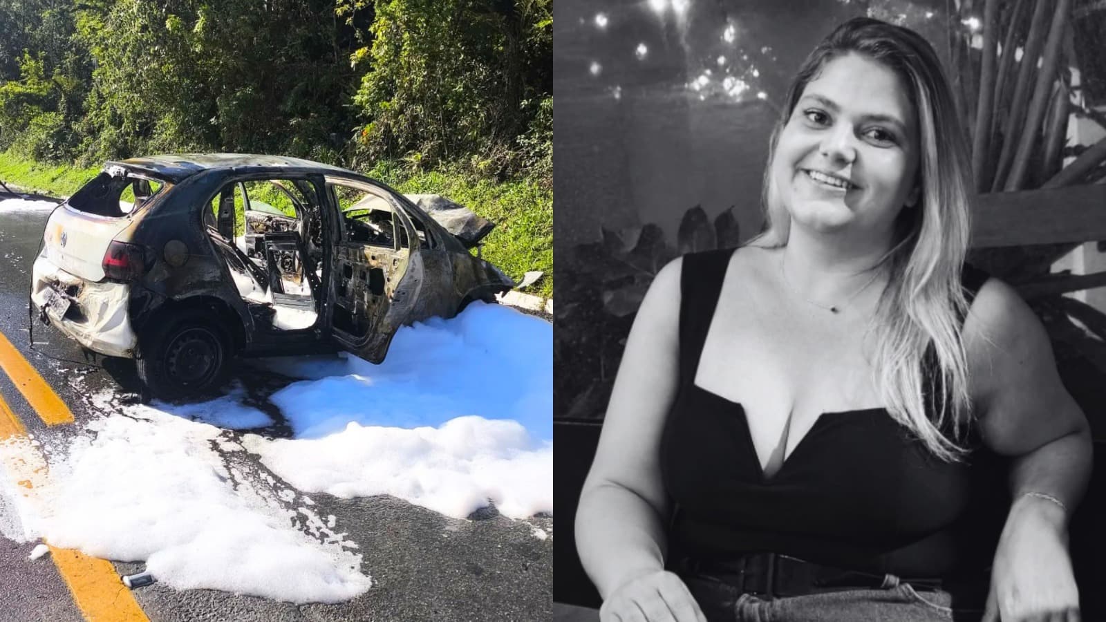 “Uma dor que parece não ter fim”: segunda vítima de colisão frontal na BR-470 morre após dias na UTI