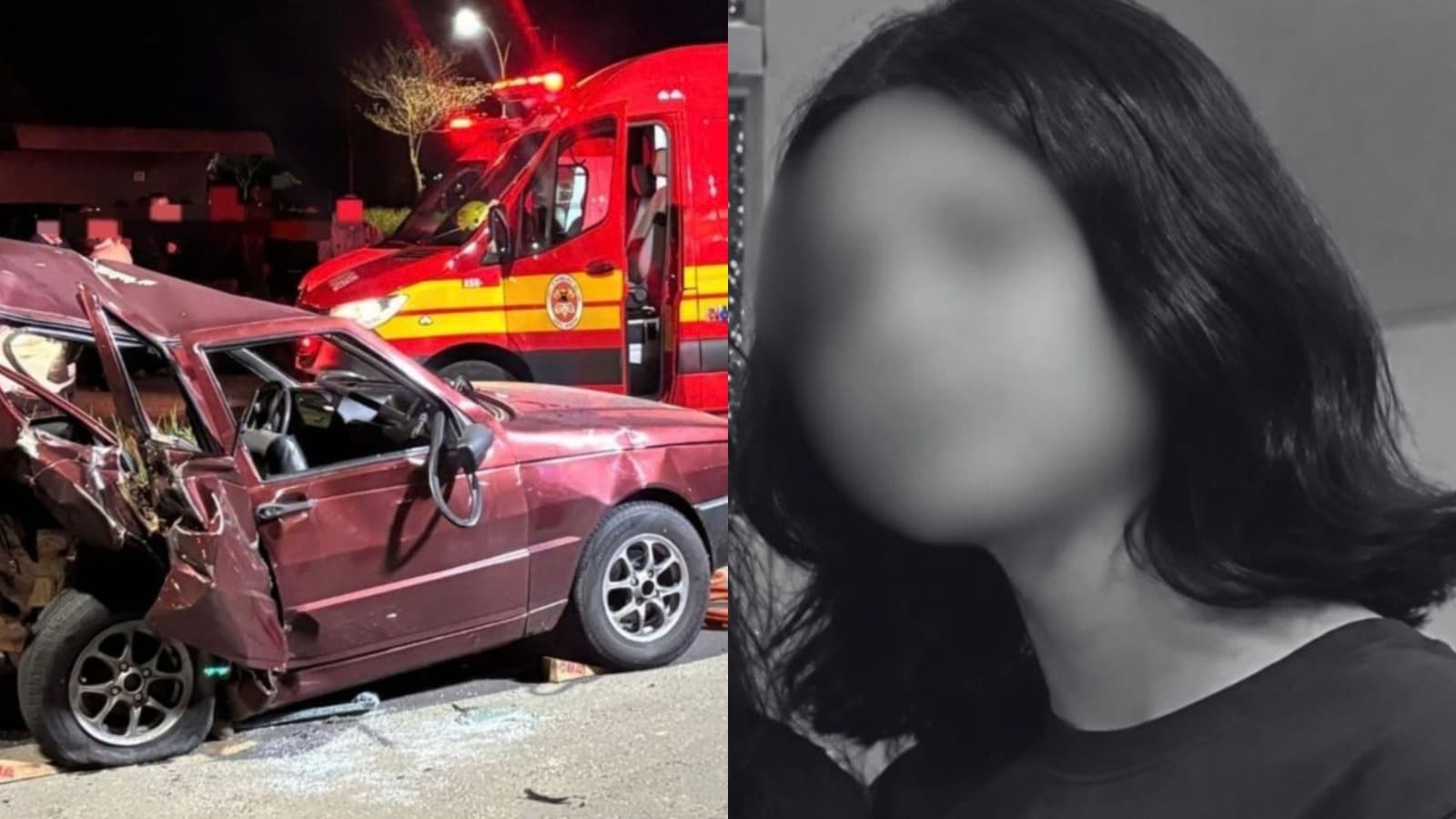 Após dias na UTI, morre segunda gêmea de 15 anos vítima de acidente em Criciúma: irmãs estavam indo à igreja