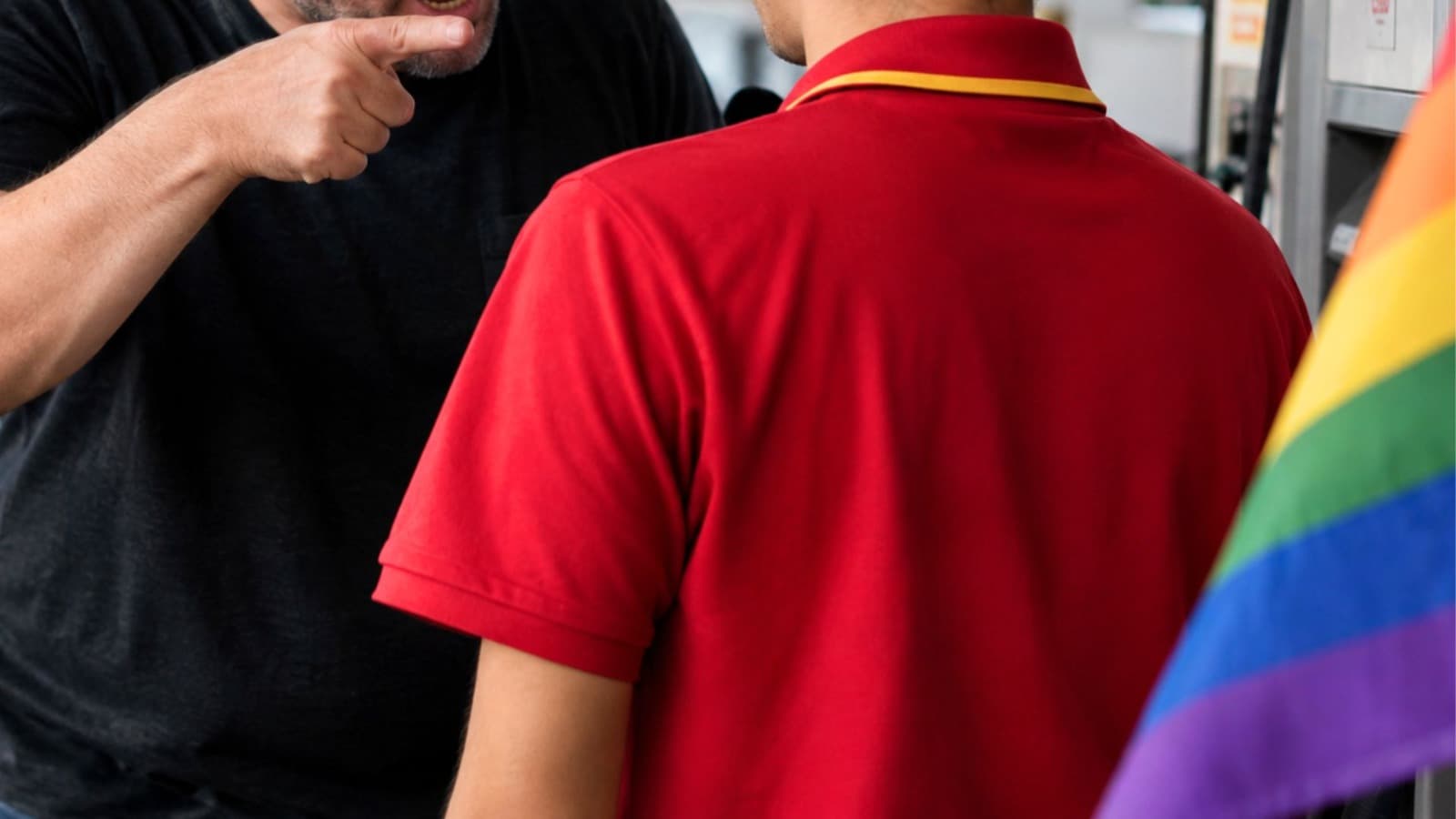 “Gente como você não devia trabalhar aqui”: cliente que humilhou frentista em SC é penalizado por homofobia