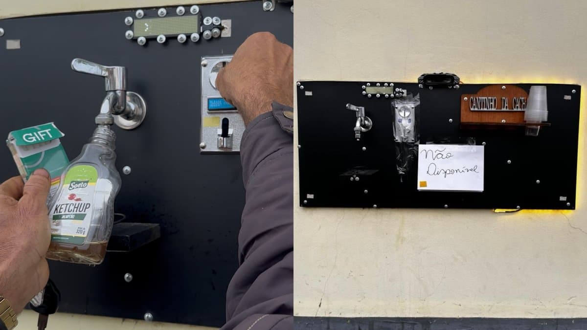 “Bota moeda e sai cachacinha”: bar é alvo de denúncias em Criciúma após instalar “pingômetro”