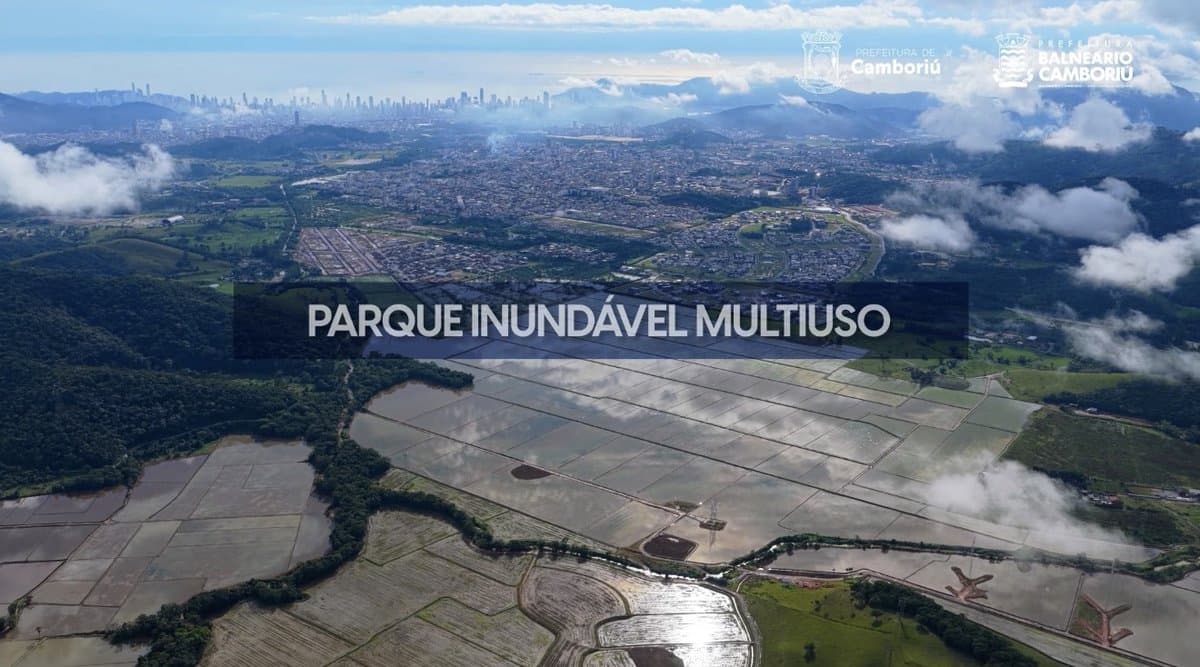 BC e Camboriú lançam licitação de R$ 95 milhões para o Parque Inundável do Rio Camboriú