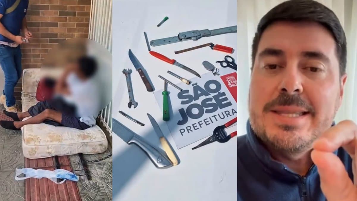 Vice-prefeito de São José quer levar para SC o programa que recolheu 4 mil facas nas ruas
