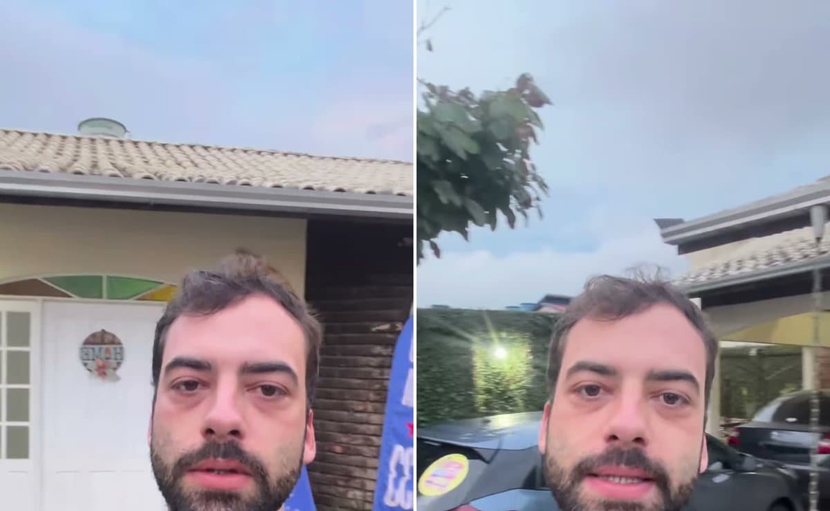 Casa da mãe de Décio Lima é atingida por pedra em Itajaí, segundo a família