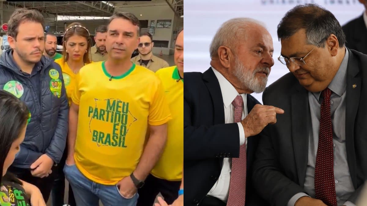 Flávio Bolsonaro fala em “golpe” e diz que Brasil “está sem presidente” em meio à guerra de liminares no STF