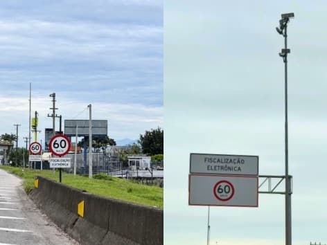 Radar da BR-101 em Porto Belo registra 235 mil multas e lidera ranking de infrações em SC