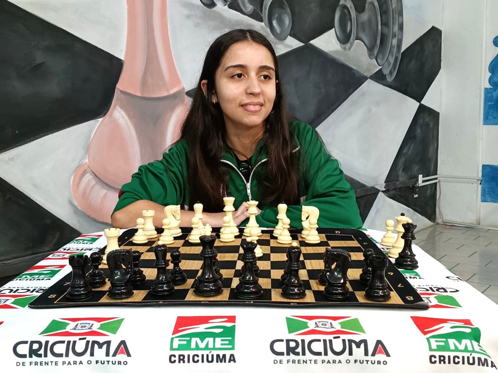Aos 17 anos, enxadrista de Criciúma vai representar o Brasil em Olimpíada no Uzbequistão