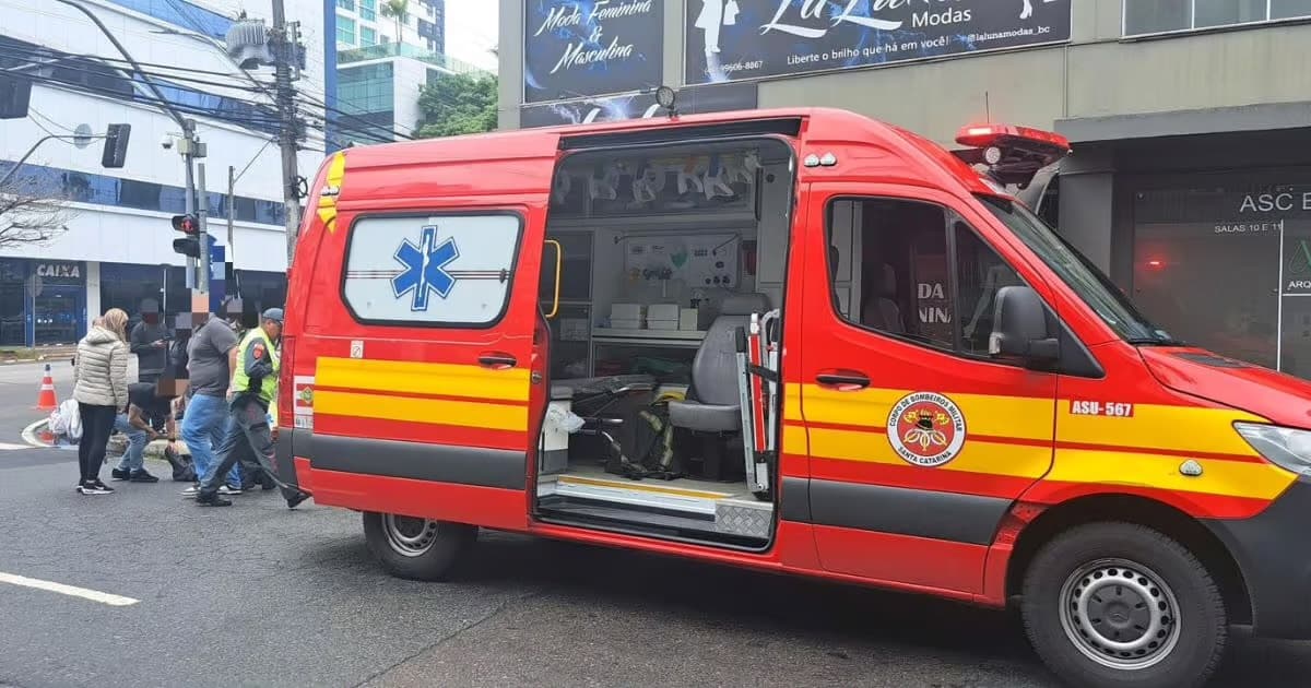 Idoso de 79 anos é atropelado e motorista foge sem prestar socorro em Balneário Camboriú