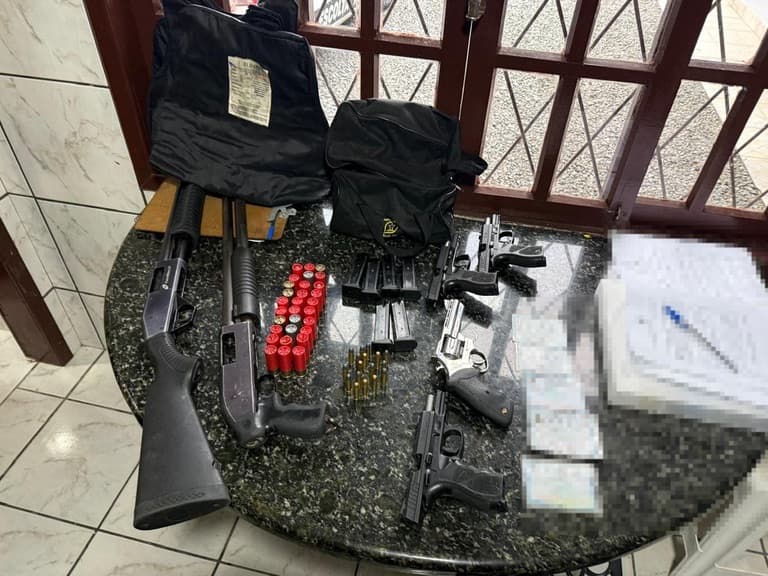 Arsenal oculto: PF mira suspeita de aluguel ilegal de armas em Joinville