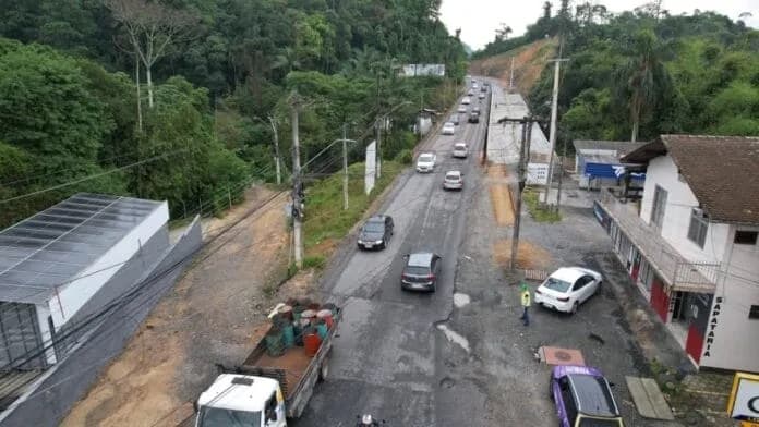 Ponte Santa Catarina terá siga e pare por dois dias em Blumenau