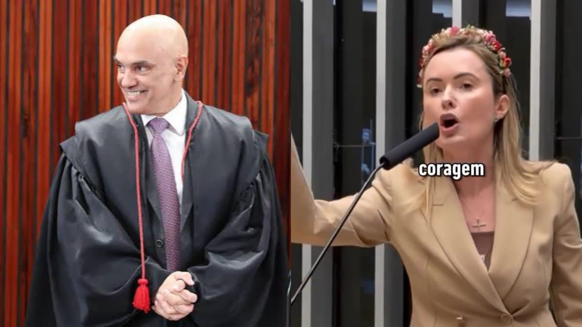 “O senhor tem 48 horas”: deputada catarinense dá ultimato a Alexandre de Moraes no plenário da Câmara