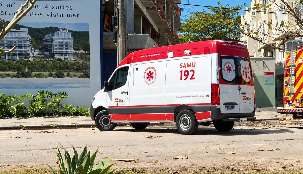 URGENTE: Laje vem abaixo durante obra, mata operário e deixa segundo trabalhador ferido em Florianópolis