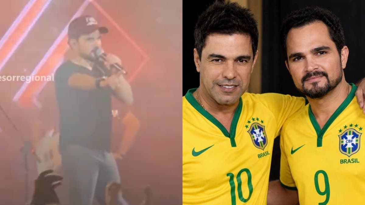 “Vocês sabem de quem estou falando”, diz Luciano ao falar para fãs em SC não votarem em quem não olha para Jesus