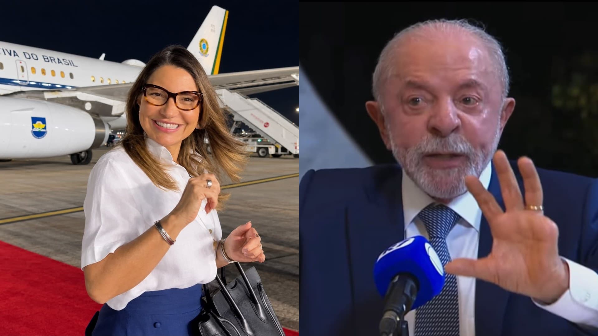 “Janja tem viajado o Brasil”, diz Lula ao garantir que mulheres com medida protetiva não morrem mais no país