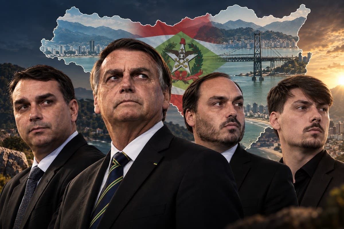 O que os Bolsonaro querem em Santa Catarina?