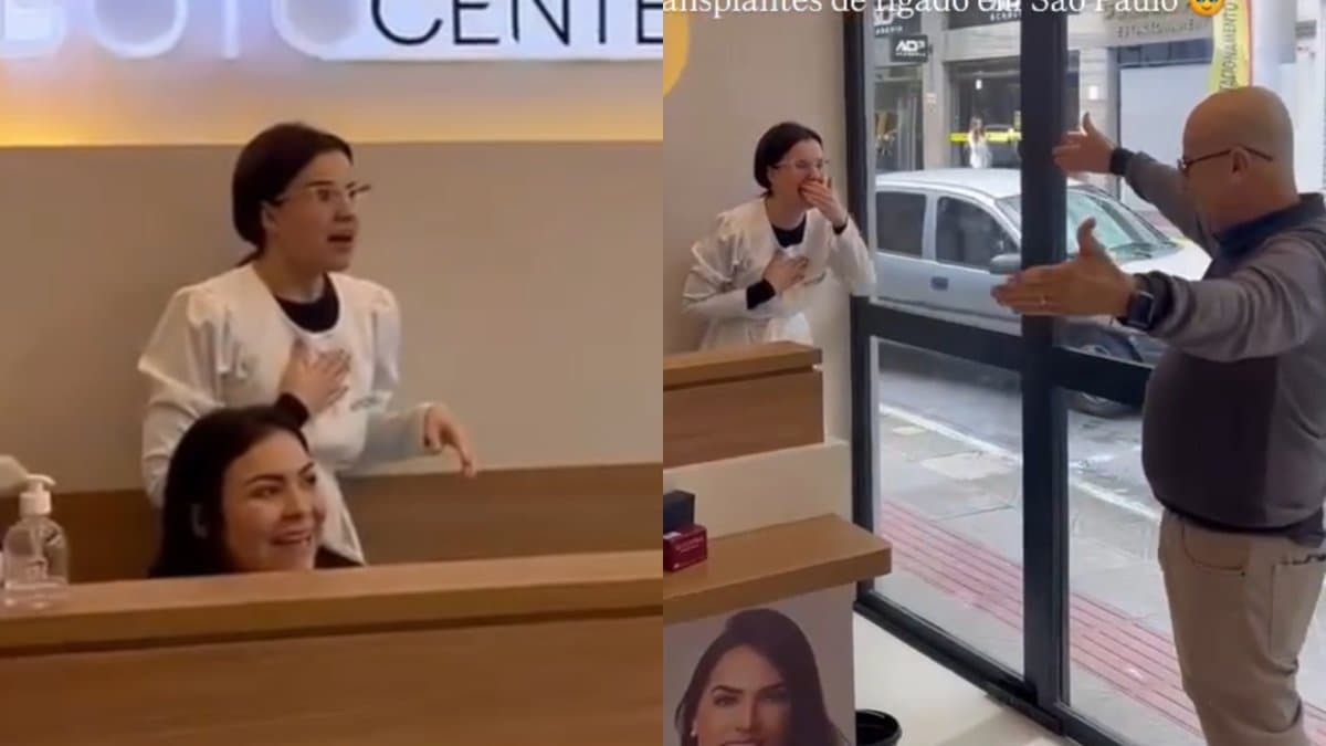“Pai, você veio!”: após passar por duas cirurgias delicadas, pai visita clínica que a filha sonhava mostrar a ele em SC