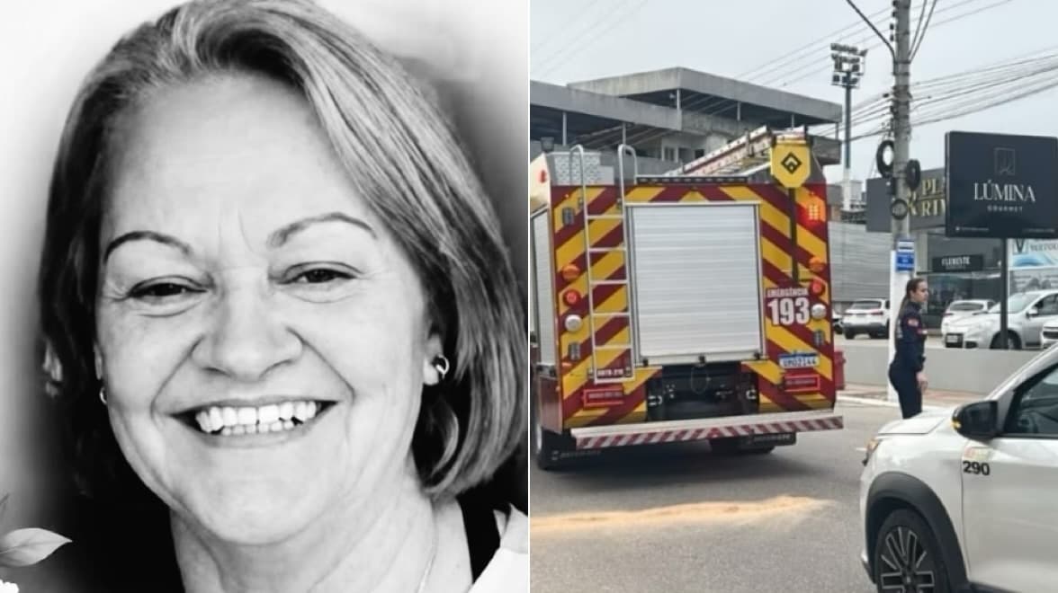 Médica atropelada no Centro de Brusque morre após uma semana internada no Hospital Azambuja