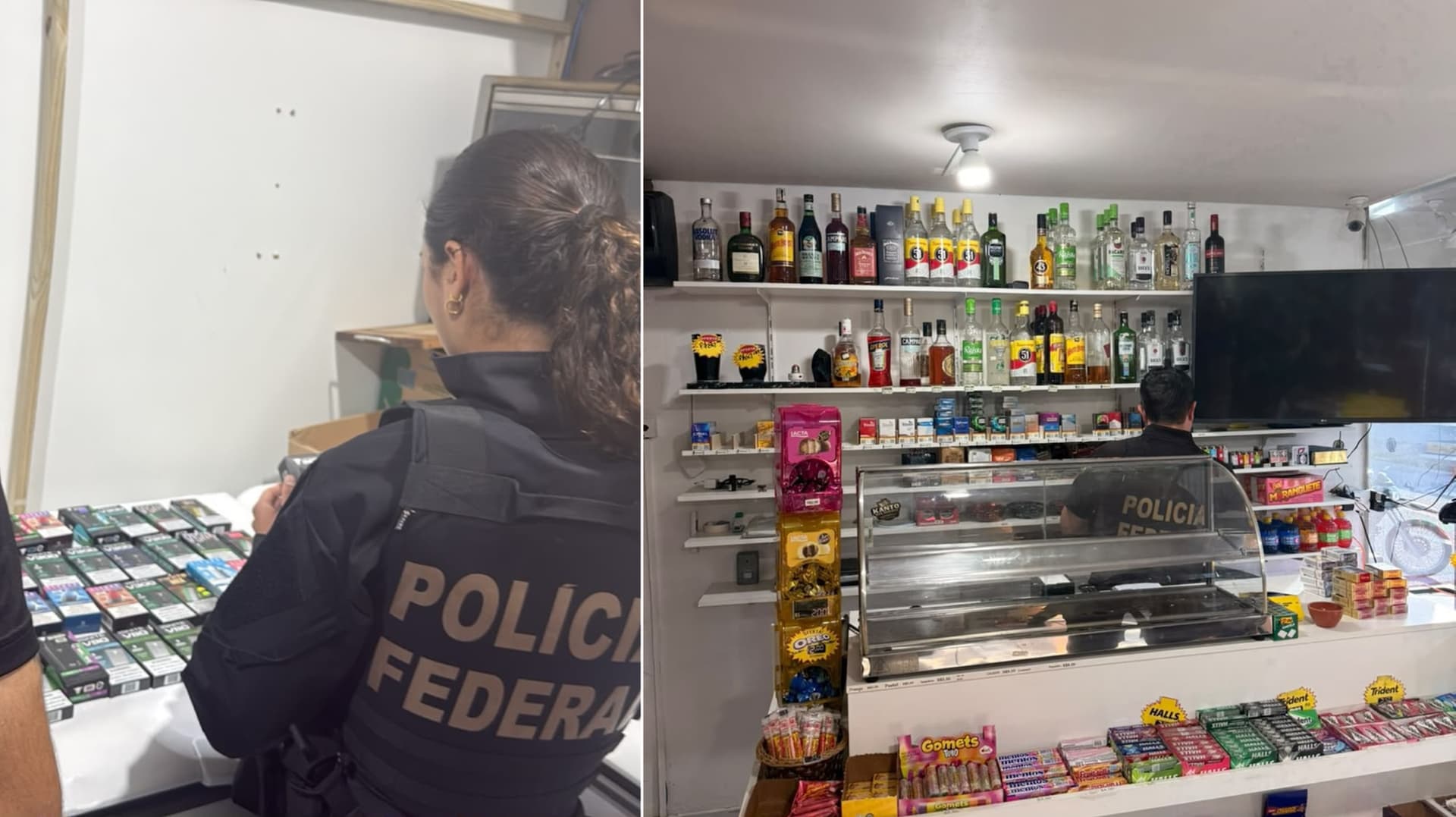 PF fecha o cerco contra grupo suspeito de abastecer comércio ilegal de vapes em SC