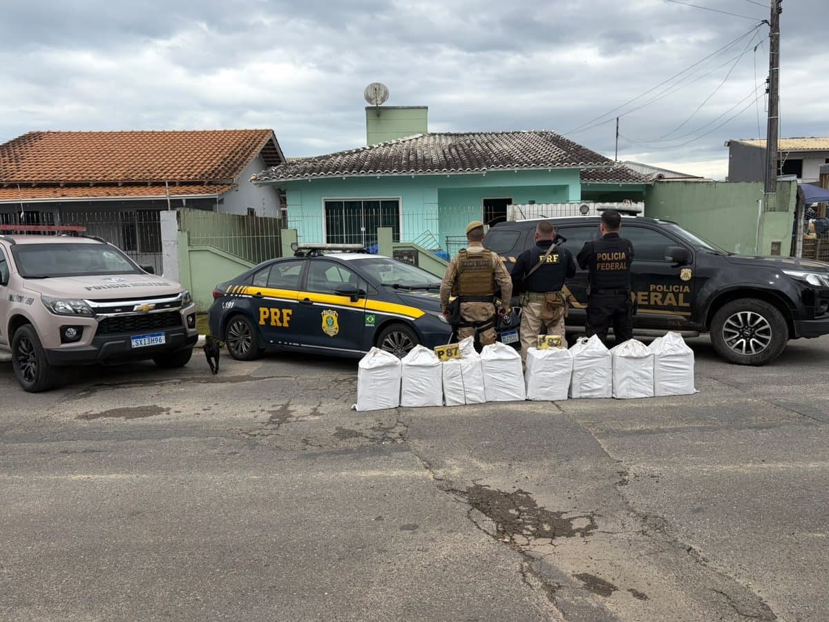 Traficante do RJ preso em Itajaí tinha bunker com mais de 200 kg de cocaína: “apreensão milionária”
