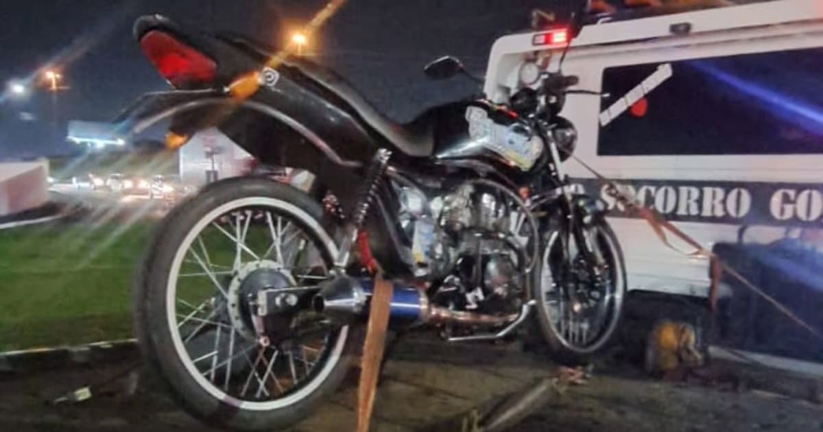Motociclista com CNH suspensa tenta fugir e diz que continuará escapando de viaturas em BC