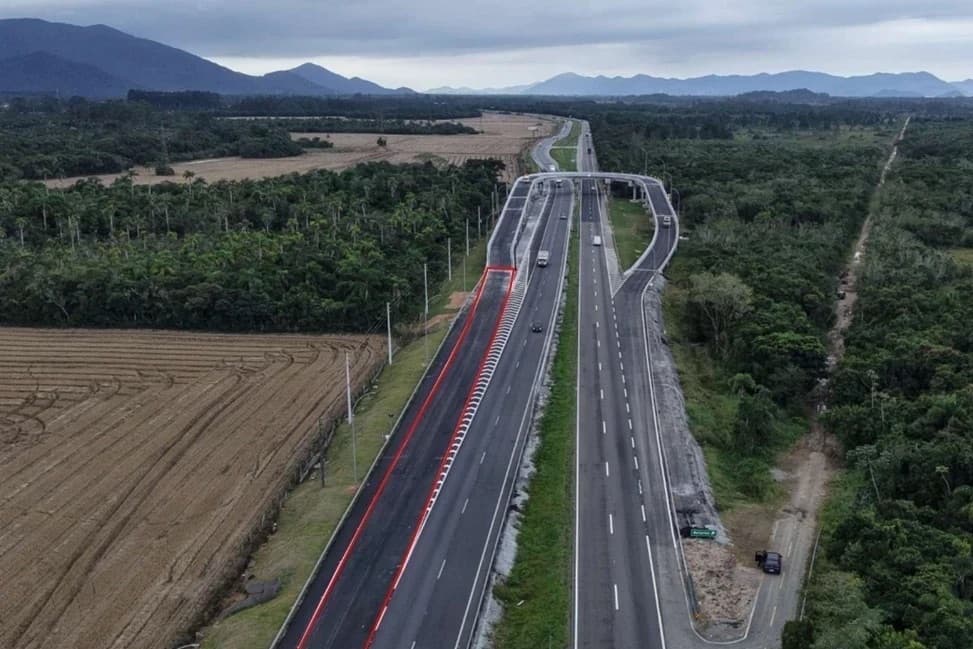 Manutenção na rede elétrica prevê bloqueio nos dois sentidos da BR-101