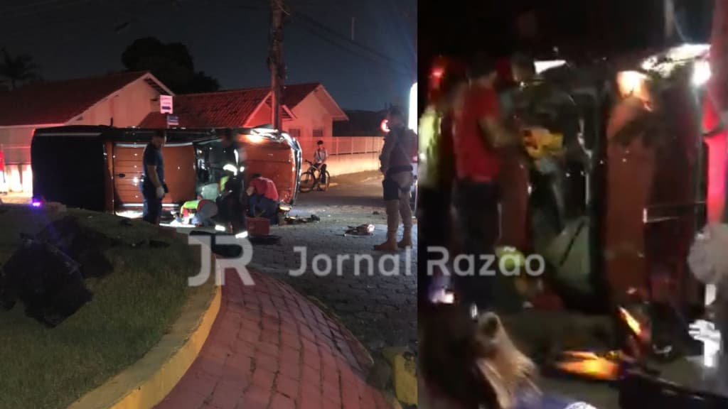 URGENTE: Bombeiros e SAMU tentam salvar homem preso às ferragens em Tijucas