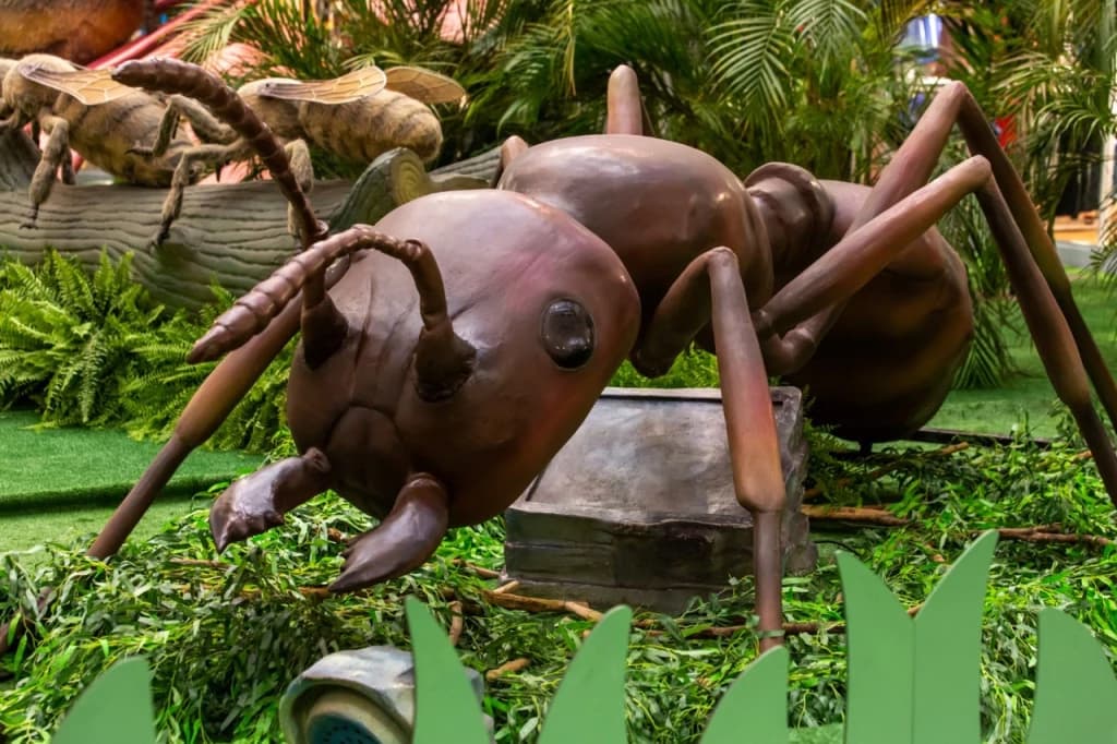 Insetos gigantes vão invadir o Porto Belo Outlet Premium em exposição interativa e gratuita