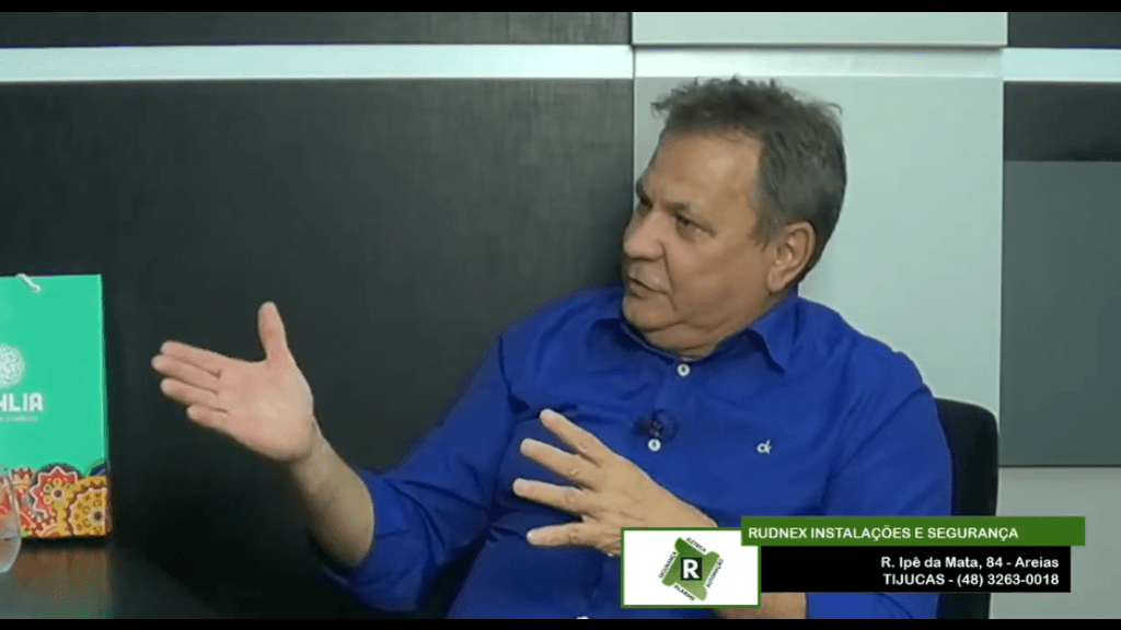 Prefeito de São João Batista participa do programa Linha de Frente