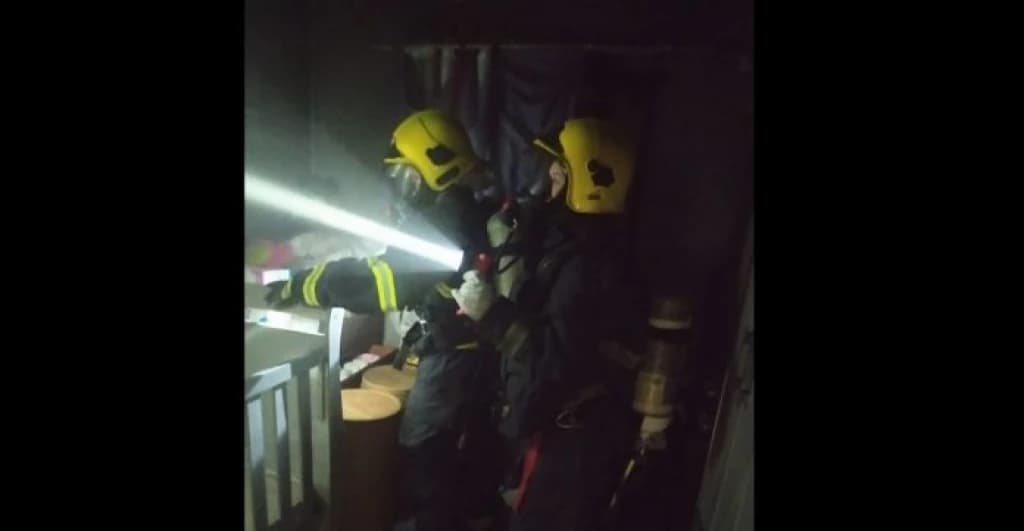 Incêndio deixa mulher com 80% do corpo queimado e criança ferida