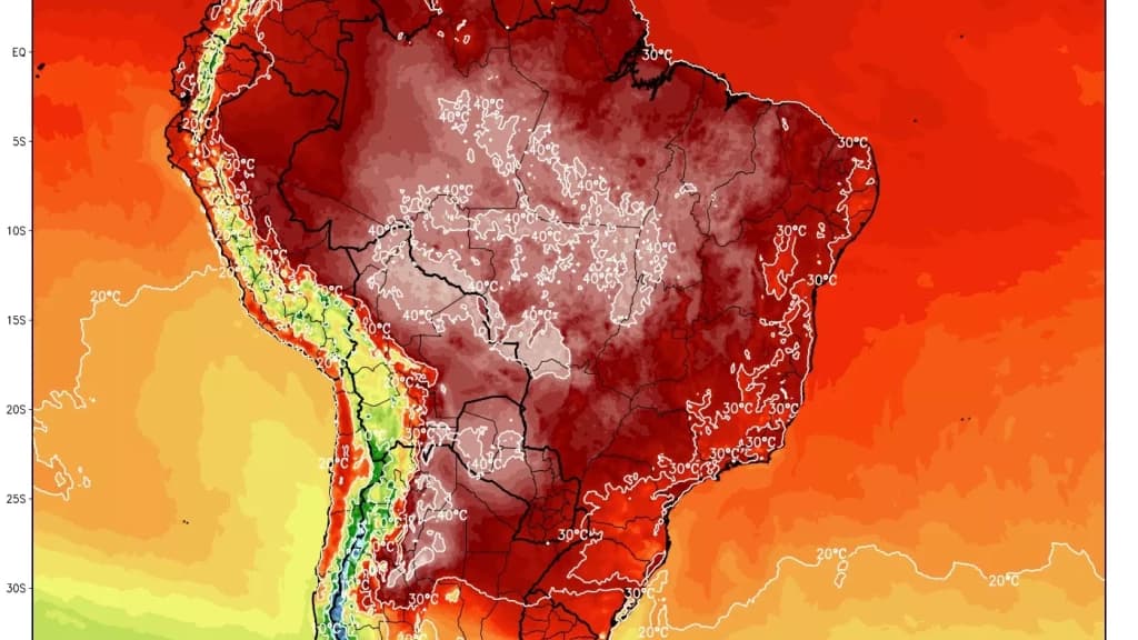 Onda de calor promete quebrar recordes no inverno em SC