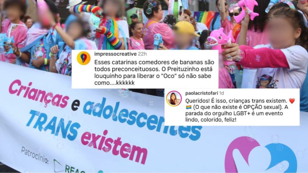 “Catarinas comedores de banana”: prefeito é atacado após criticar “crianças trans” em parada LGBTQIA+
