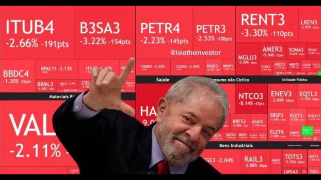 Ibovespa tem pior sequência de quedas em quase 40 anos
