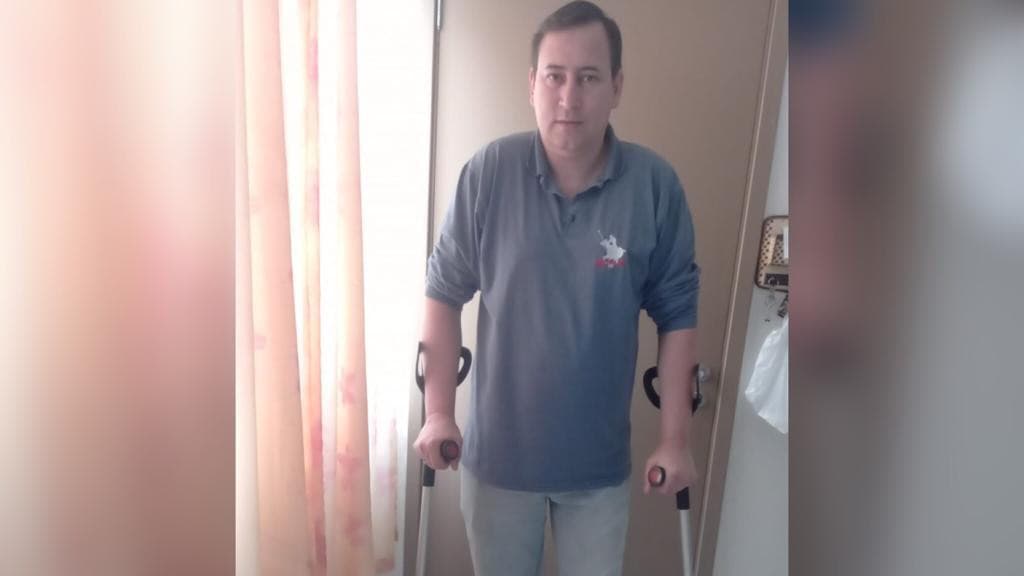 “É como se estivesse tudo solto”: morador de SC luta por cirurgia no quadril