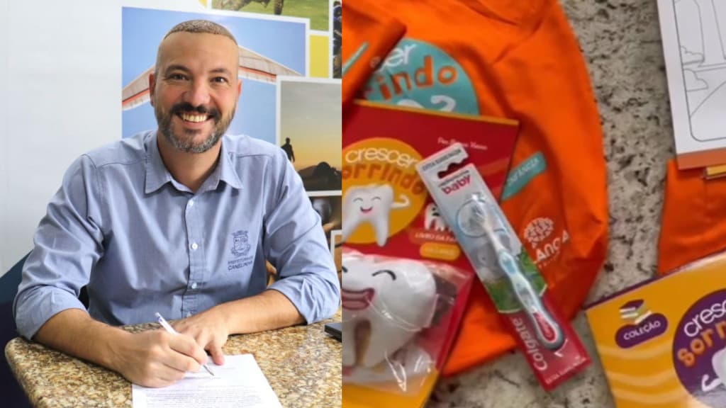 Canelinha pagou R$ 700 mil em “kits” com escova e pasta de dente para crianças