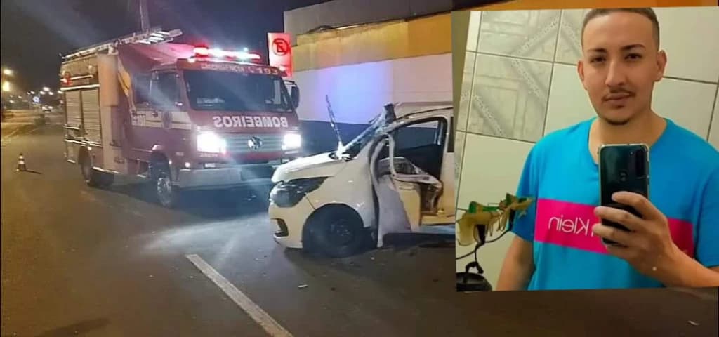 Jovem que perdeu a vida após bater carro em poste é identificado