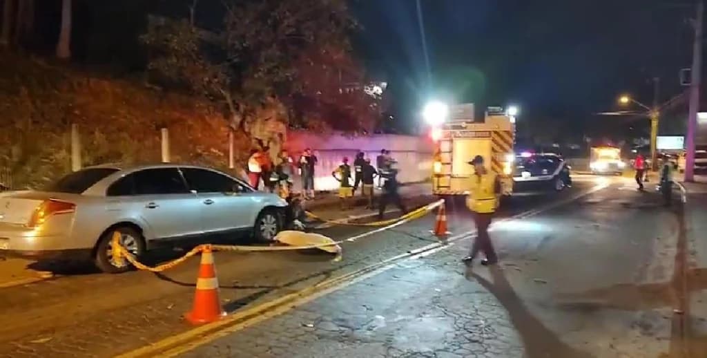 Motorista embriagado mata casal de motociclista