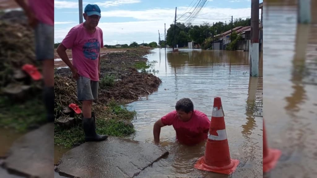Moradores de Tijucas denunciam precariedade da drenagem na cidade