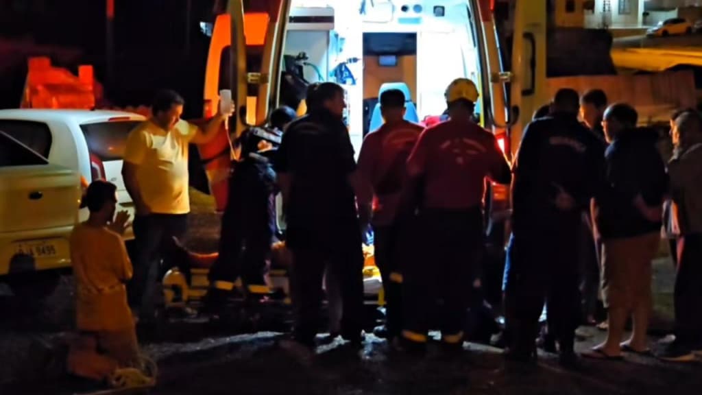 Jovem se ajoelha e ora pela vida de amigo morto em SC: 10 minutos depois, rapaz foi reanimado